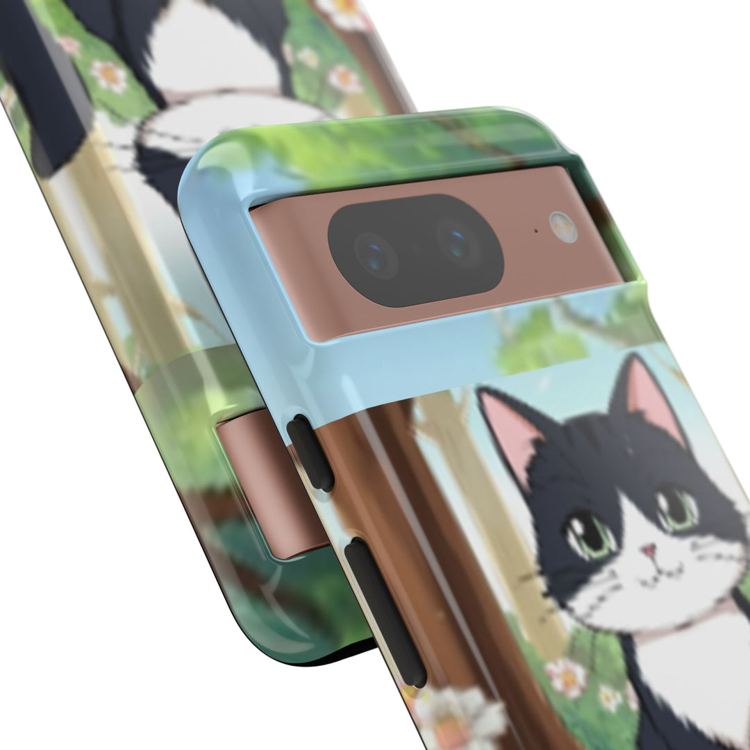 Cute Ai Cat Phone Case - Tough Cases for Animal Lovers