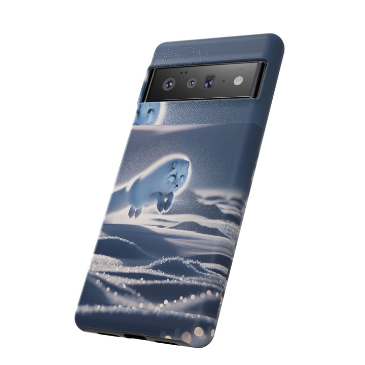 Cute Arctic Fox Phone Case – Tough Protective Cover for Animal Lovers