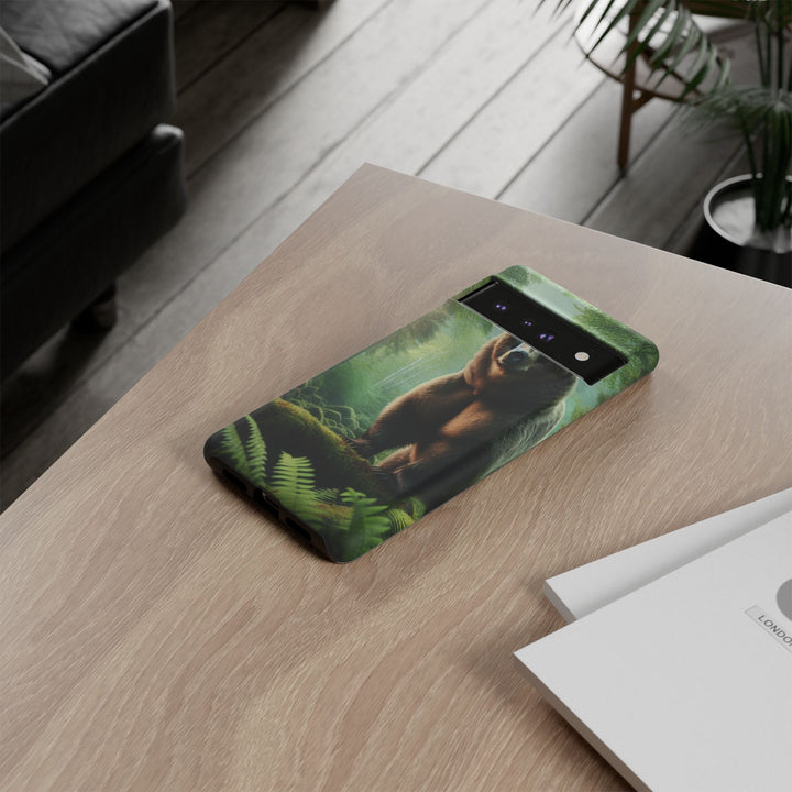 Wildlife Phone Case - Tough Bear Design for Nature Lovers
