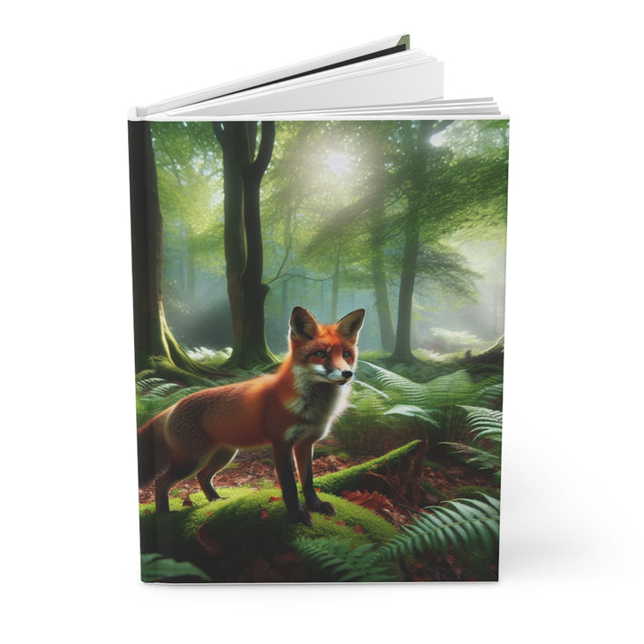 Nature-Inspired Hardcover Journal | Fox Design | Perfect for Nature Lovers & Writers