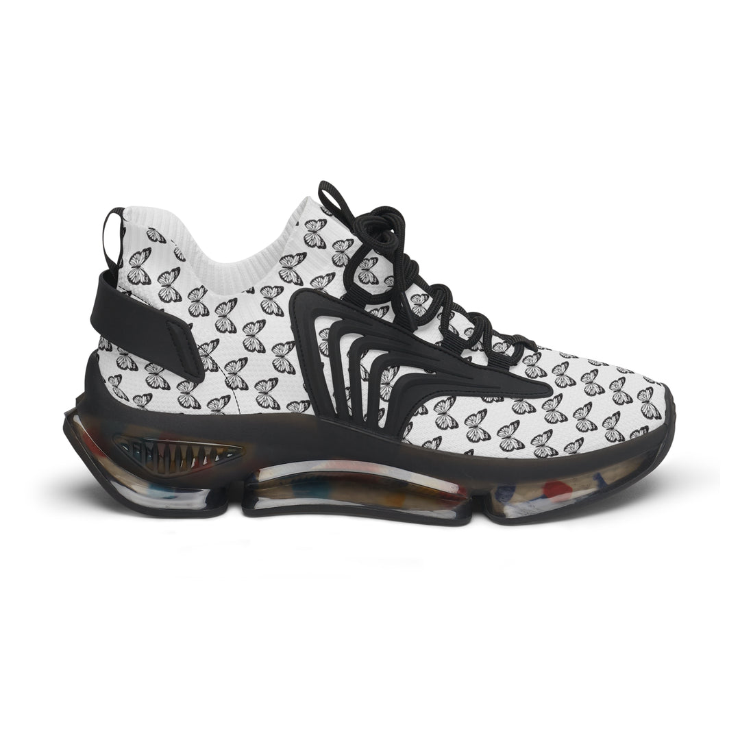 Butterfly Pattern Women's Mesh Sneakers - Lightweight and Stylish Athletic Shoes