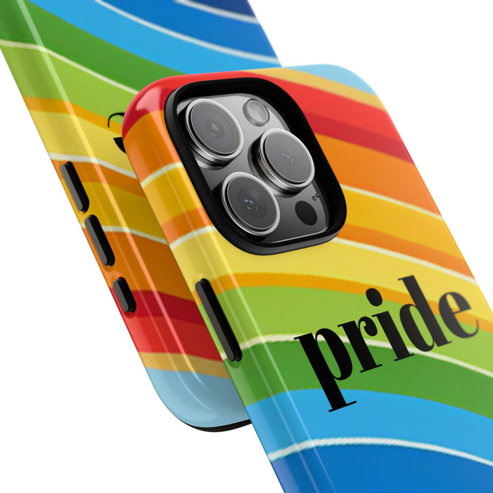 Pride Phone Case - Rainbow Gradient, LGBTQ+ Accessory, Colorful Phone Cover, Unique Gift for Pride Month, Phone Protection