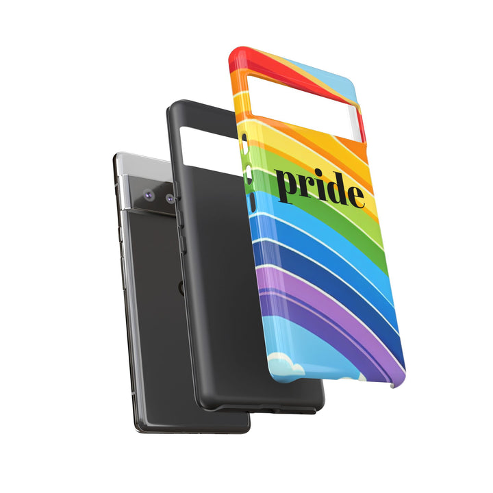Pride Phone Case - Rainbow Gradient, LGBTQ+ Accessory, Colorful Phone Cover, Unique Gift for Pride Month, Phone Protection