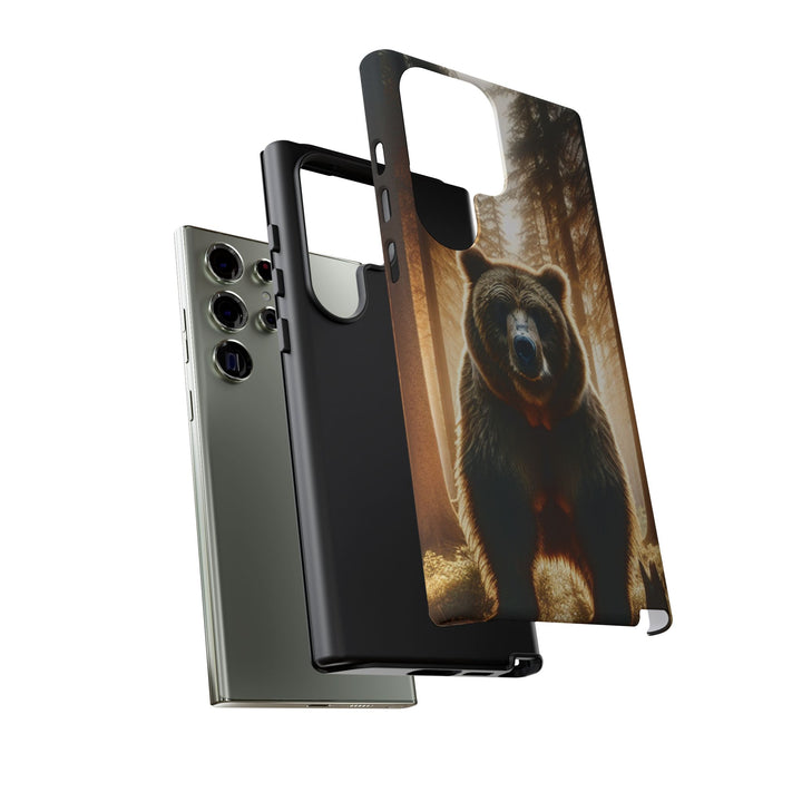 Wildlife Phone Case - Tough Cases with Bear Design, Nature Lover Gift, Animal-Themed Accessories, Eco-Friendly Tech Protection