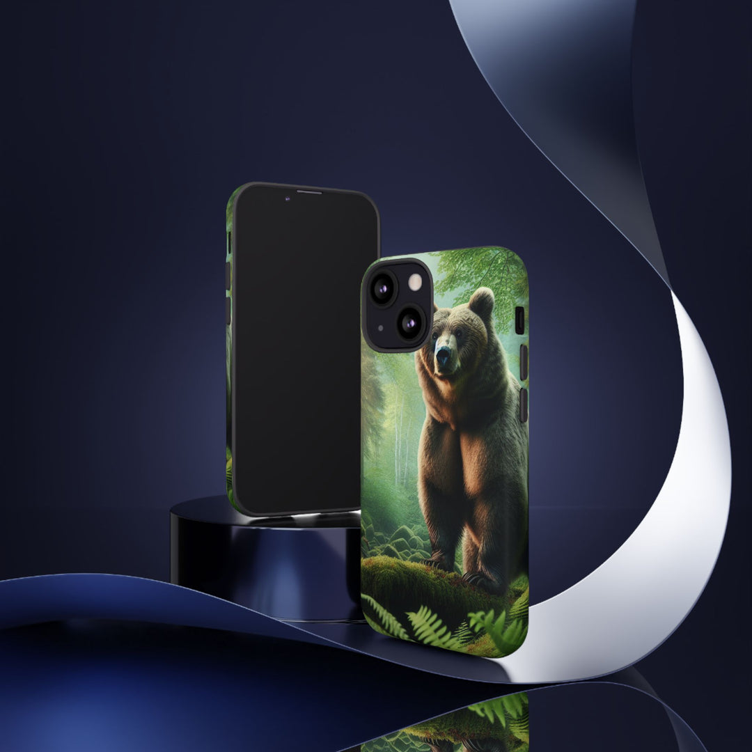 Wildlife Phone Case - Tough Bear Design for Nature Lovers