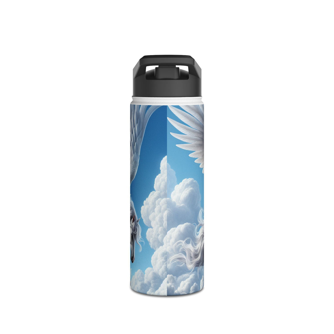 Fantasy Pegasus Stainless Steel Water Bottle - 22 oz, Ideal for Outdoor Adventures