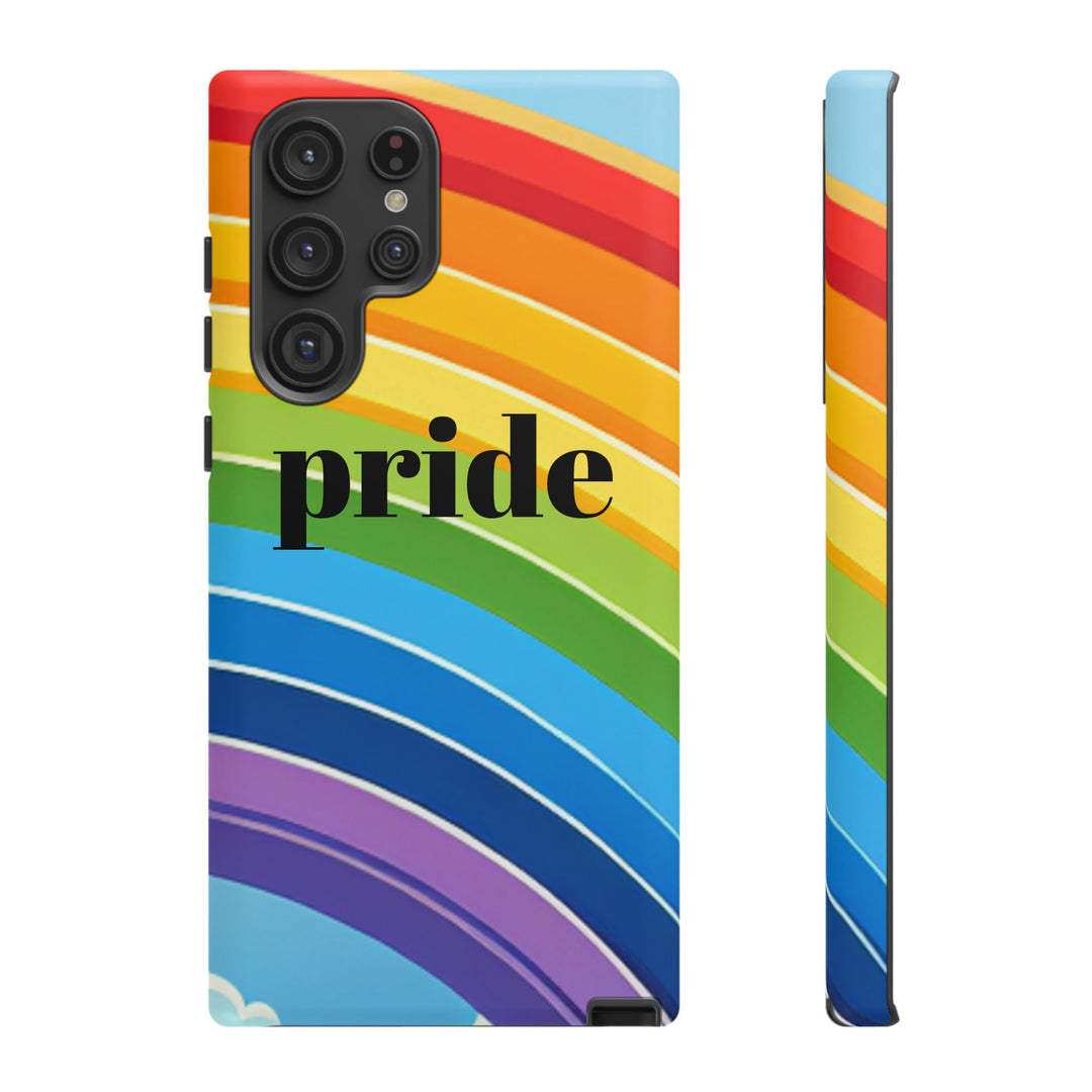 Pride Phone Case - Rainbow Gradient, LGBTQ+ Accessory, Colorful Phone Cover, Unique Gift for Pride Month, Phone Protection