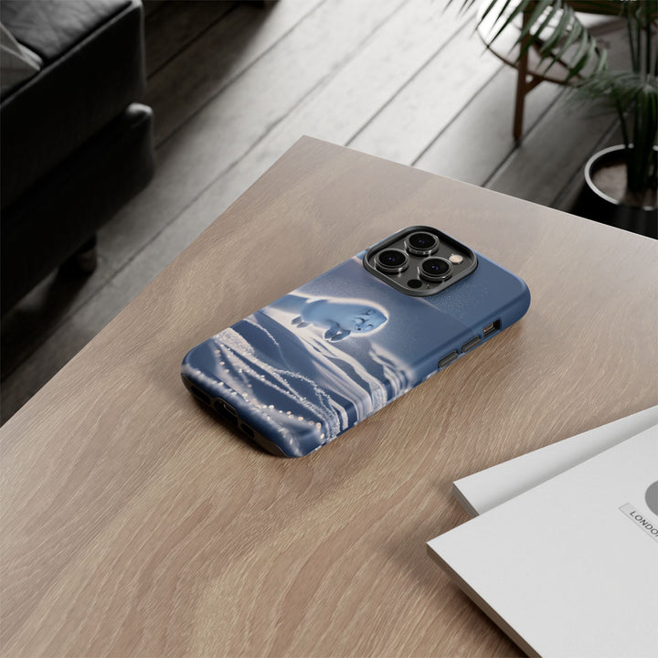 Cute Arctic Fox Phone Case – Tough Protective Cover for Animal Lovers