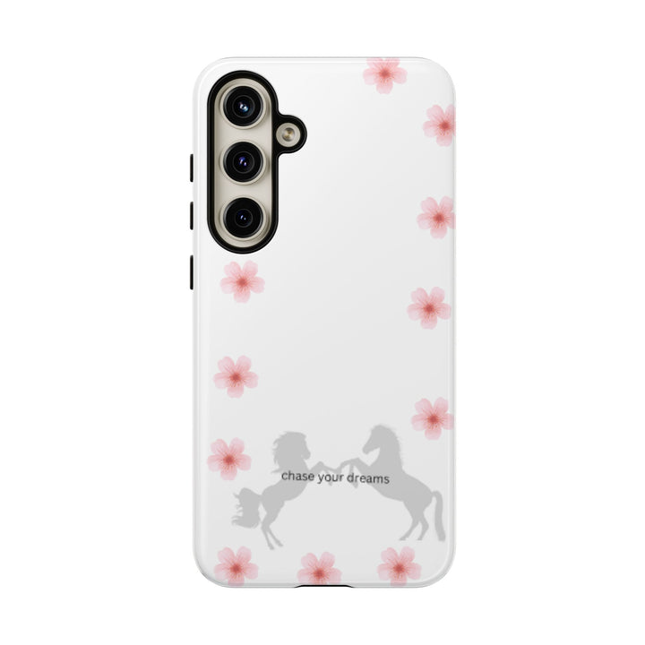 Chase Your Dreams Floral Phone Case