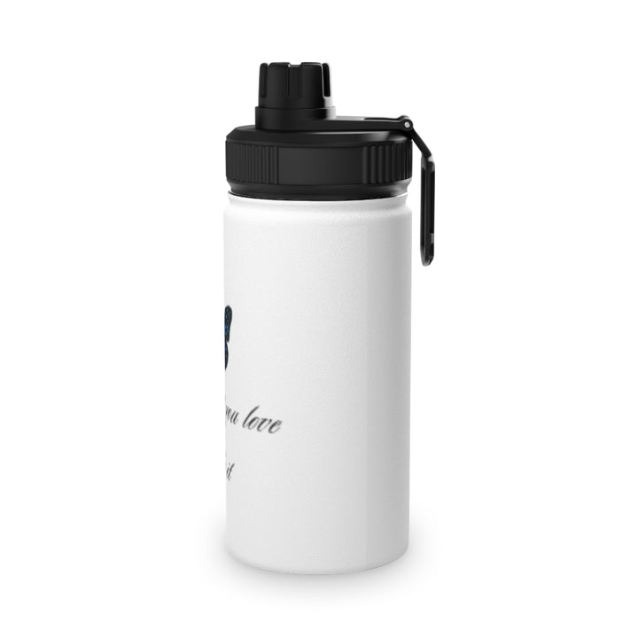 Inspirational Butterfly Water Bottle - Find What You Love and Do It