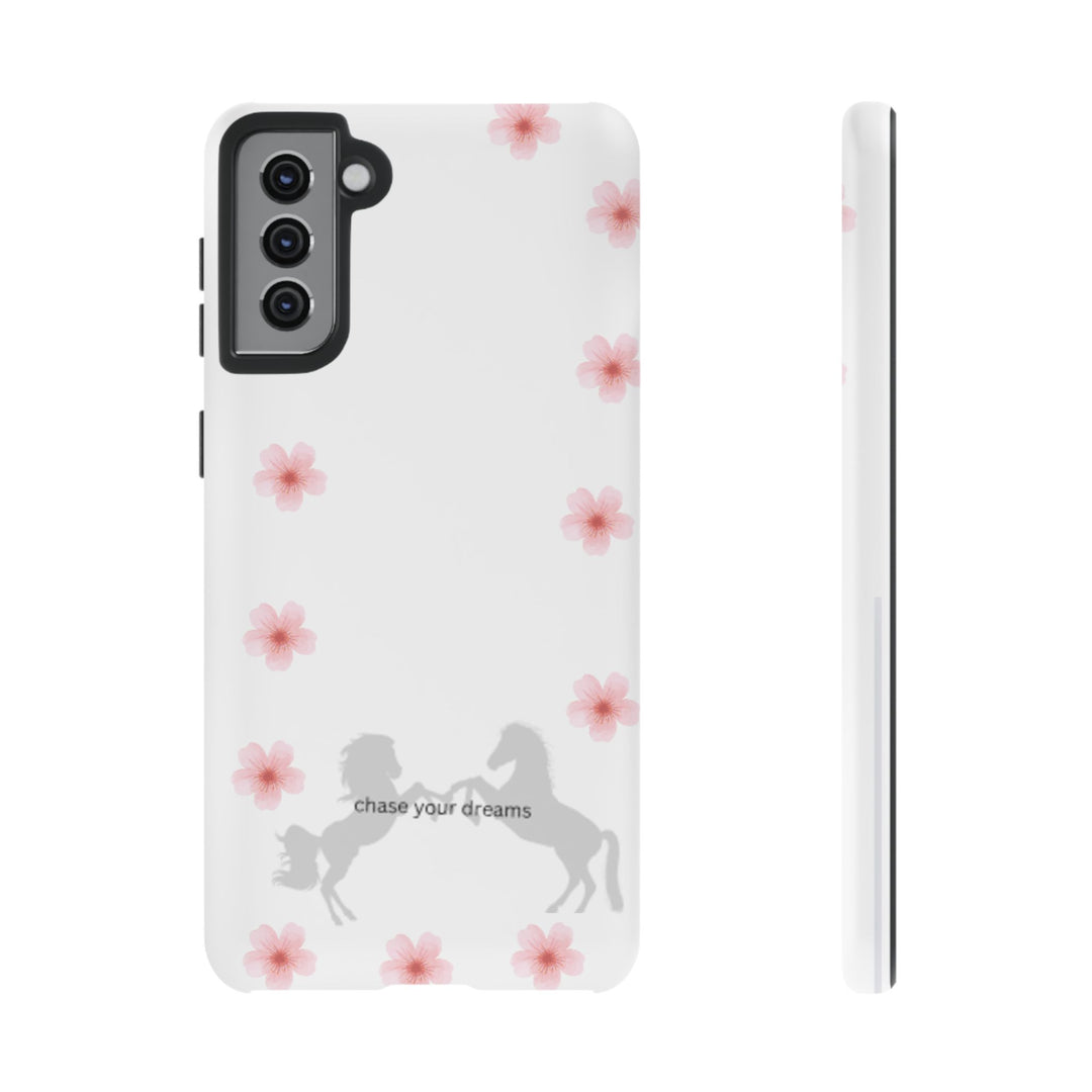 Chase Your Dreams Floral Phone Case