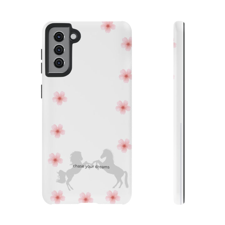 Chase Your Dreams Floral Phone Case