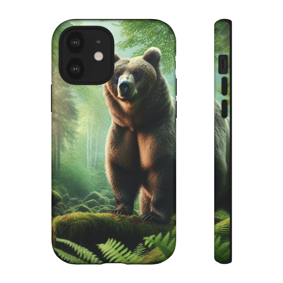 Wildlife Phone Case - Tough Bear Design for Nature Lovers