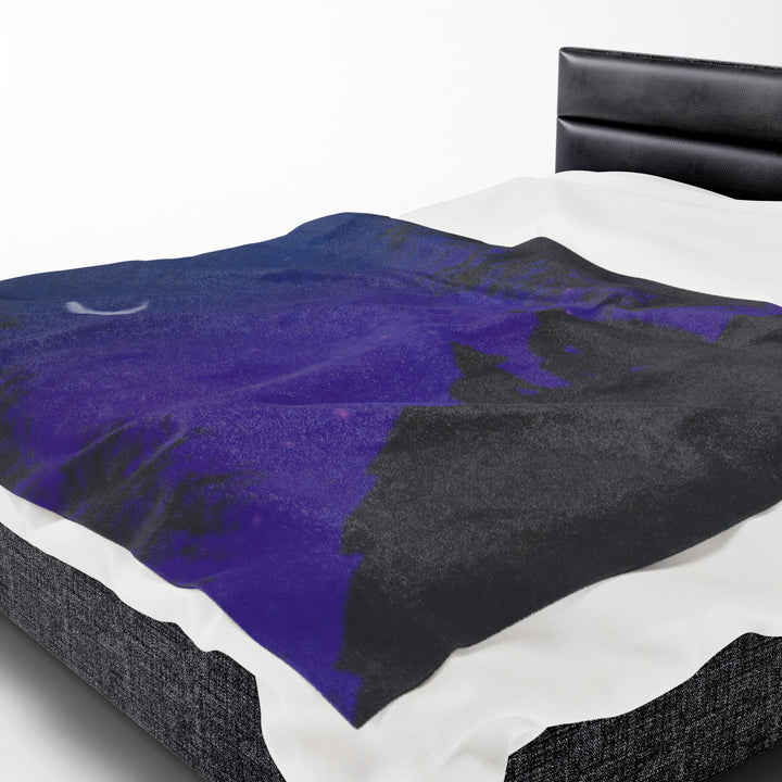 Starry Night Blanket - Velveteen Plush
