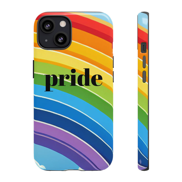 Pride Phone Case - Rainbow Gradient, LGBTQ+ Accessory, Colorful Phone Cover, Unique Gift for Pride Month, Phone Protection