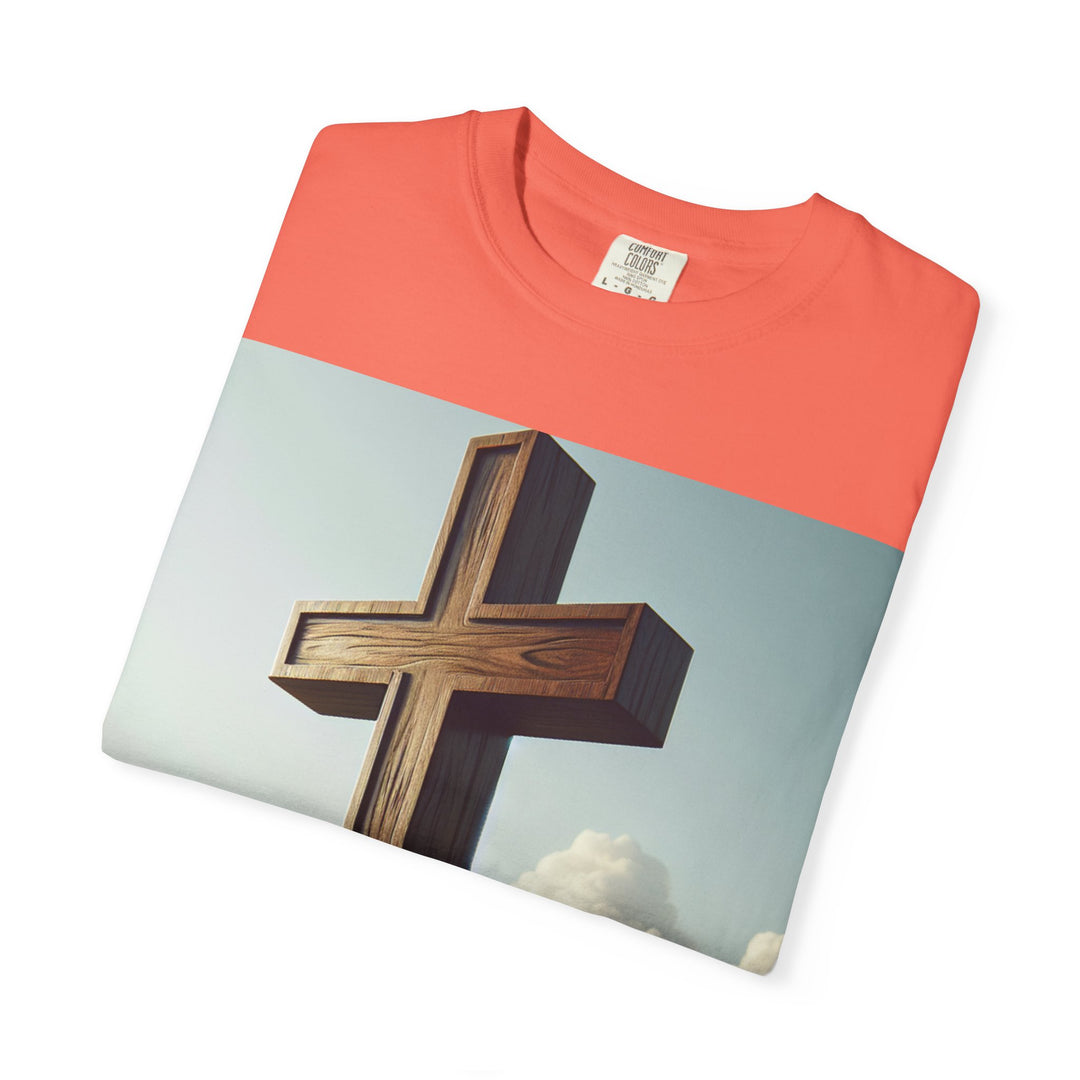 Inspirational Cross T-Shirt, Christian Clothing, Faith-Based Gift, Religious Apparel, Unisex Fashion, Spiritual Wear