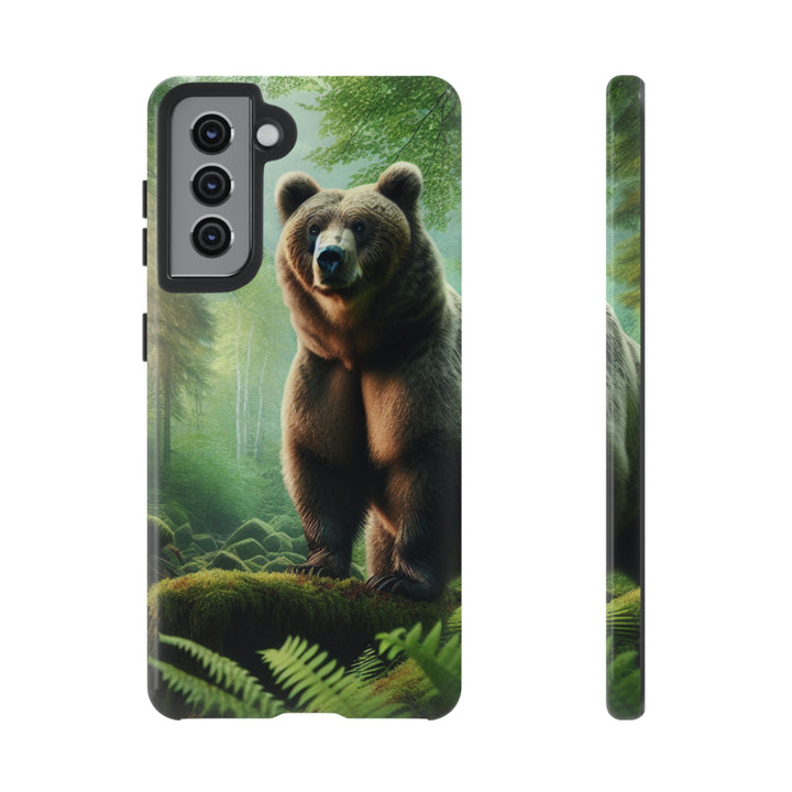 Wildlife Phone Case - Tough Bear Design for Nature Lovers