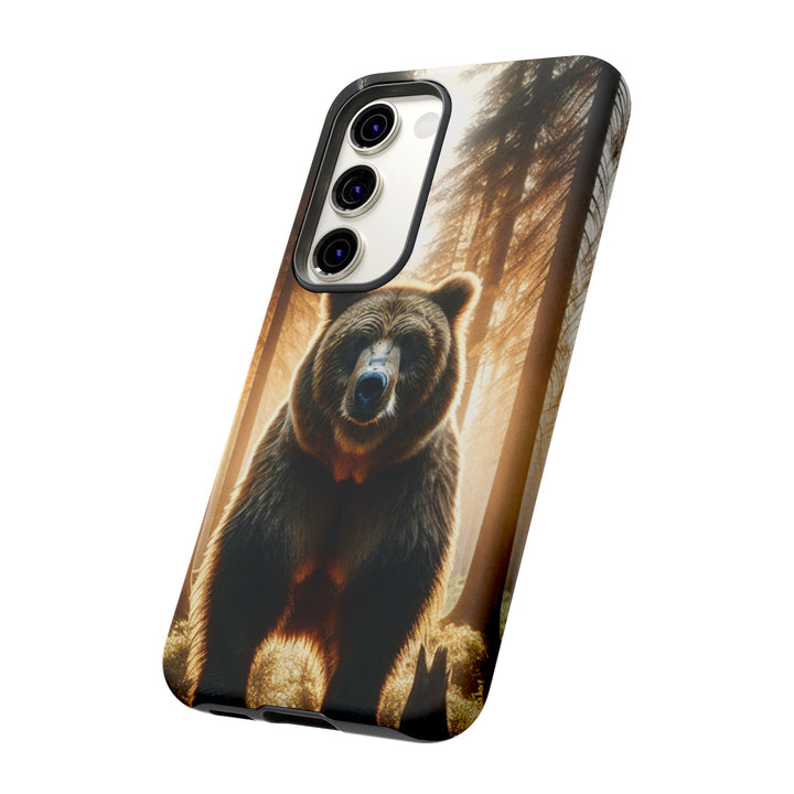 Wildlife Phone Case - Tough Cases with Bear Design, Nature Lover Gift, Animal-Themed Accessories, Eco-Friendly Tech Protection
