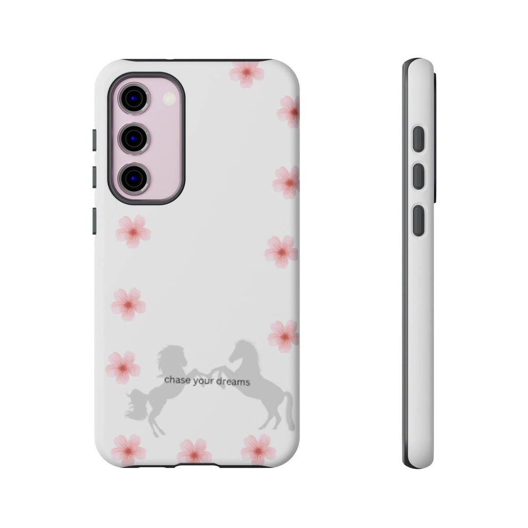 Chase Your Dreams Floral Phone Case