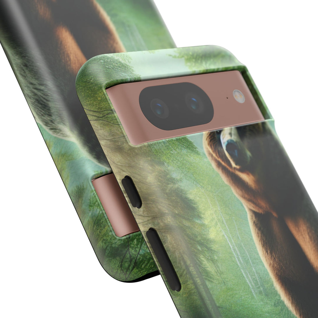 Wildlife Phone Case - Tough Bear Design for Nature Lovers
