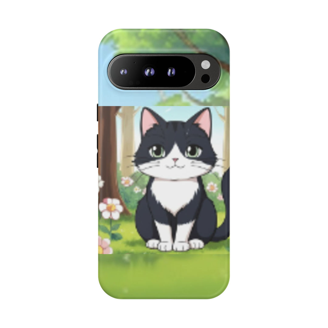 Cute Ai Cat Phone Case - Tough Cases for Animal Lovers