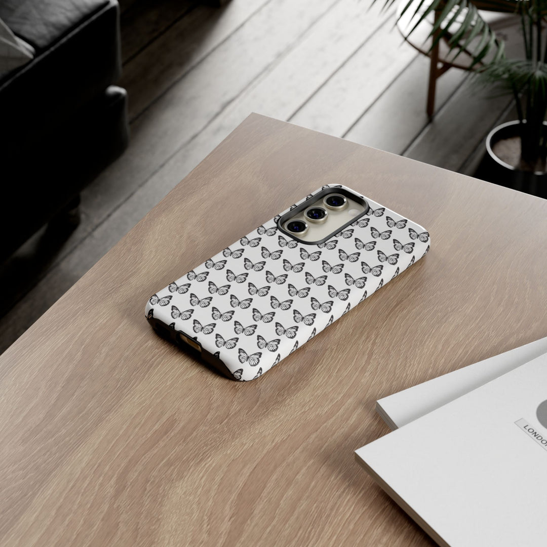 Butterfly Phone Case - Elegant Tough Case for Nature Lovers