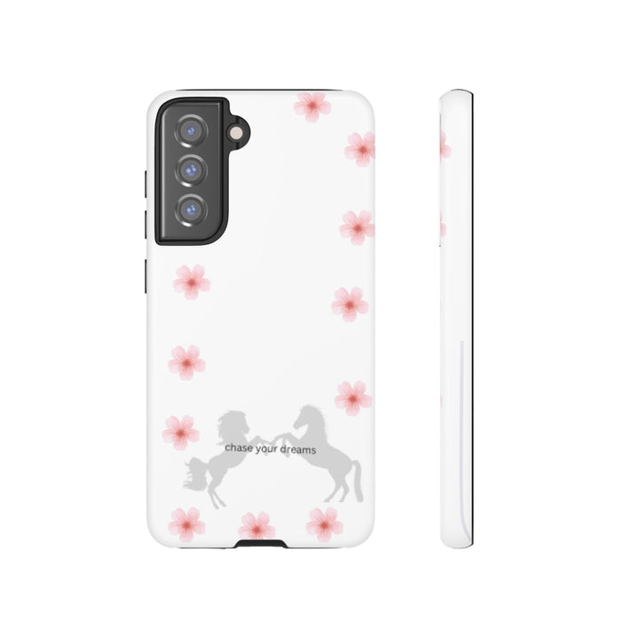 Chase Your Dreams Floral Phone Case