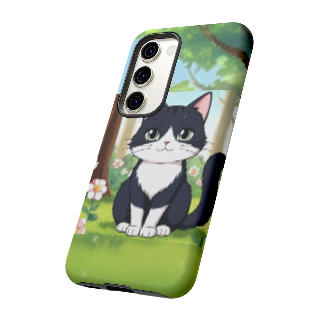 Cute Ai Cat Phone Case - Tough Cases for Animal Lovers