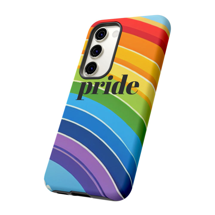 Pride Phone Case - Rainbow Gradient, LGBTQ+ Accessory, Colorful Phone Cover, Unique Gift for Pride Month, Phone Protection