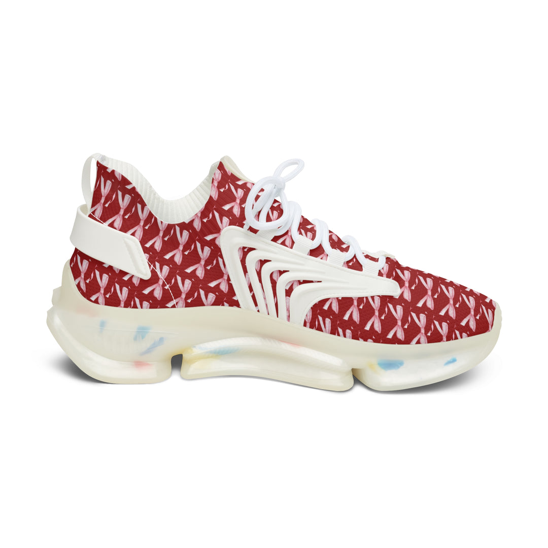 Stylish Women's Mesh Sneakers with Colorful Design