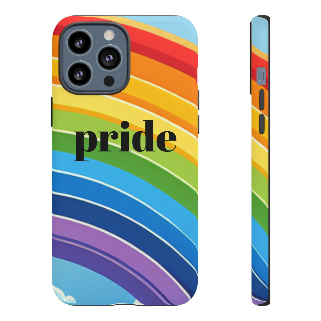 Pride Phone Case - Rainbow Gradient, LGBTQ+ Accessory, Colorful Phone Cover, Unique Gift for Pride Month, Phone Protection