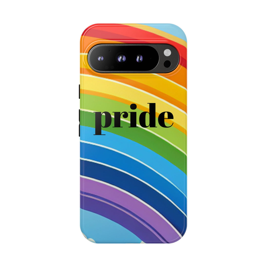 Pride Phone Case - Rainbow Gradient, LGBTQ+ Accessory, Colorful Phone Cover, Unique Gift for Pride Month, Phone Protection