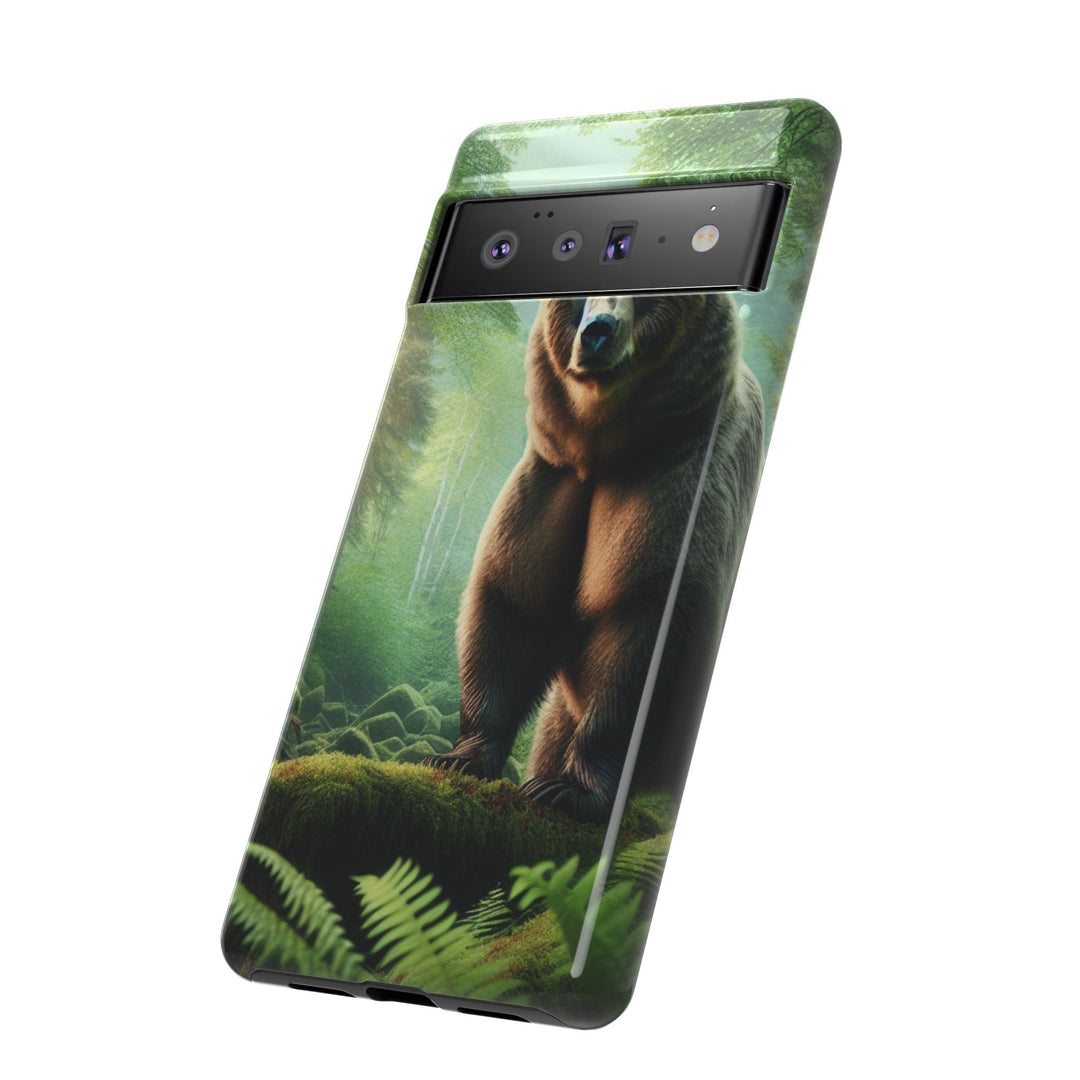 Wildlife Phone Case - Tough Bear Design for Nature Lovers