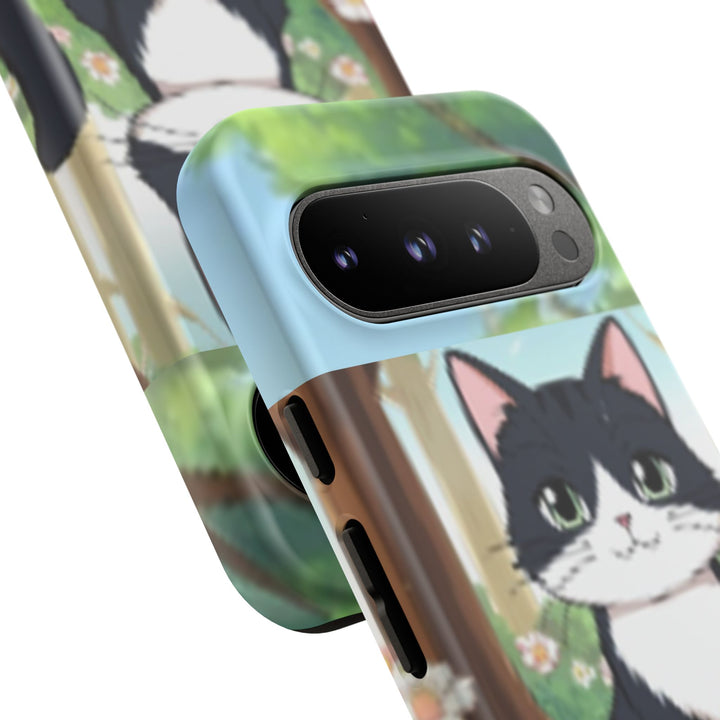 Cute Ai Cat Phone Case - Tough Cases for Animal Lovers