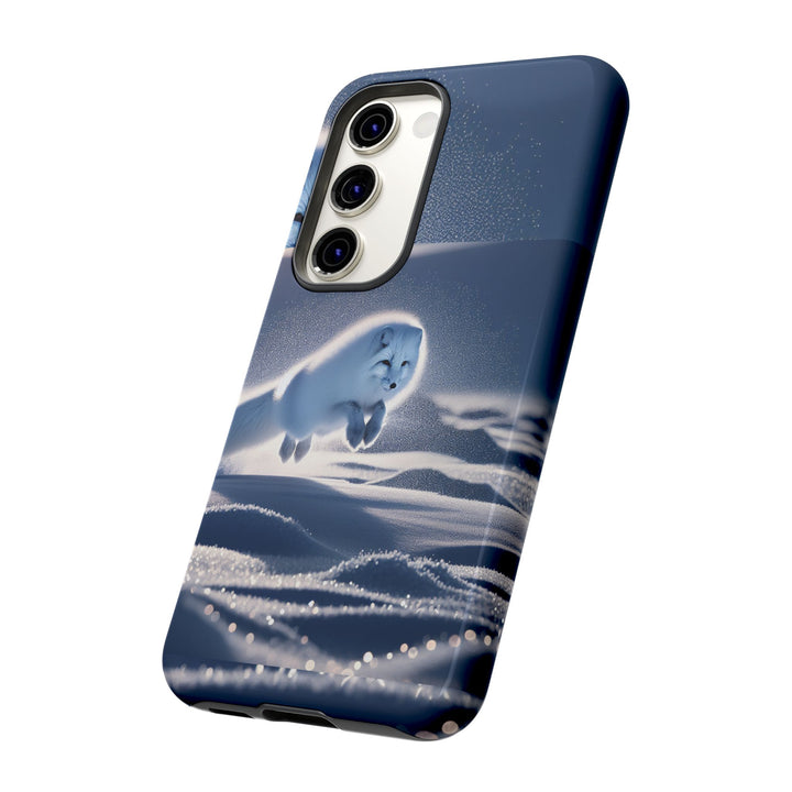 Cute Arctic Fox Phone Case – Tough Protective Cover for Animal Lovers