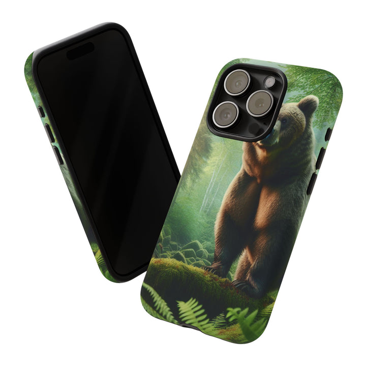 Wildlife Phone Case - Tough Bear Design for Nature Lovers