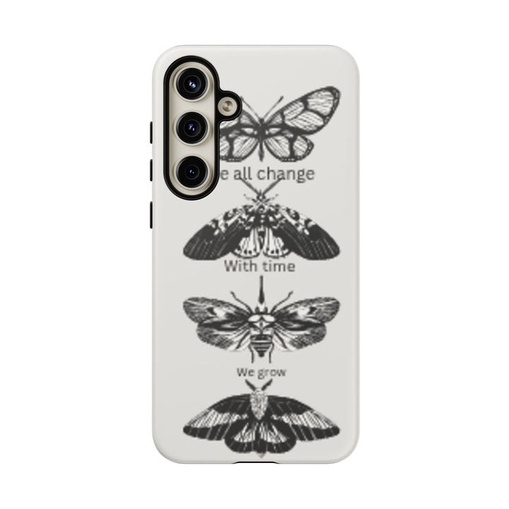 Inspirational Phone Case - We All Change With Time - Tough Cases for Nature Lovers