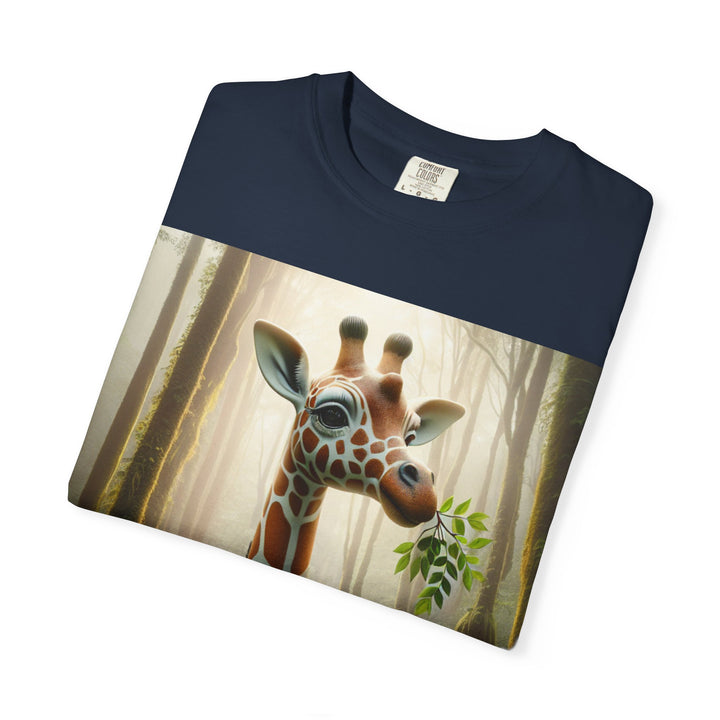Playful Giraffe Unisex T-Shirt - Nature-Inspired Graphic Tee