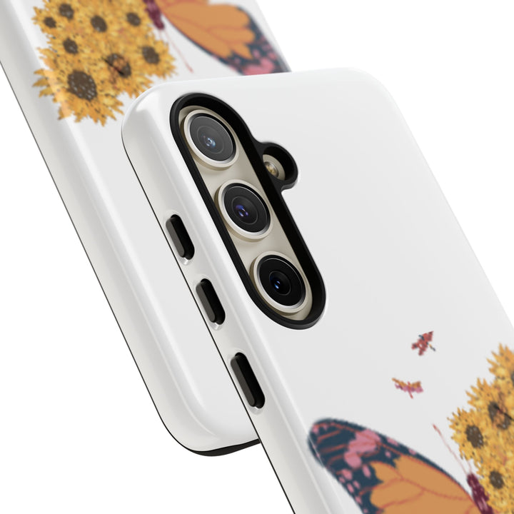 Butterfly & Sunflower Phone Case - "Secrets of Life" Design