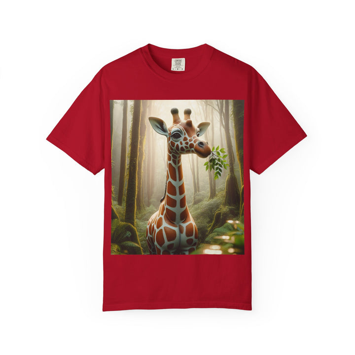 Playful Giraffe Unisex T-Shirt - Nature-Inspired Graphic Tee