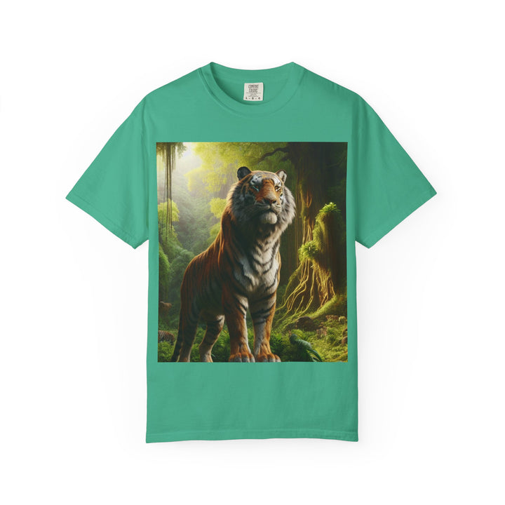 Majestic Tiger Unisex Garment-Dyed T-Shirt