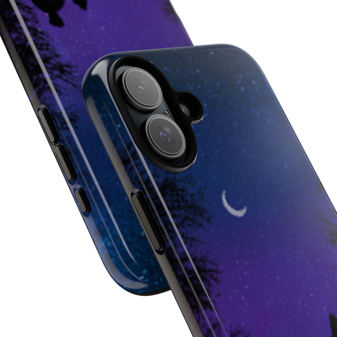 Starry Night Phone Case for Dog Lovers