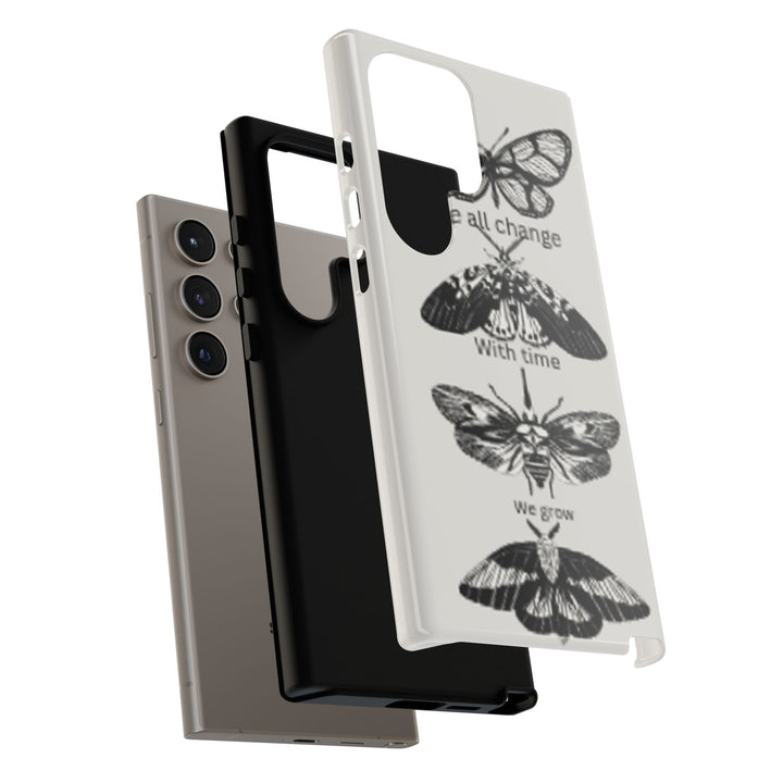 Inspirational Phone Case - We All Change With Time - Tough Cases for Nature Lovers