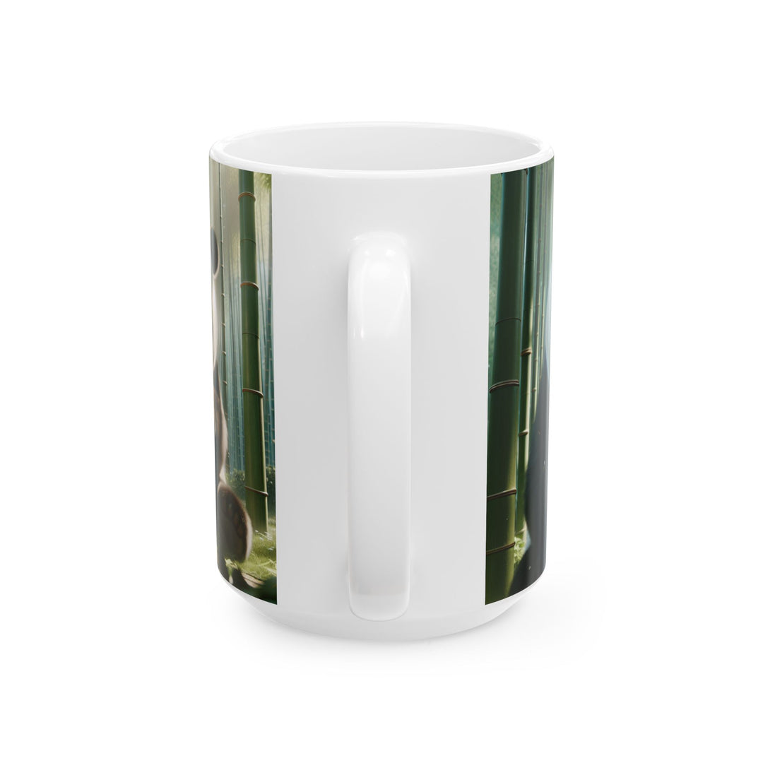 Panda Paradise Ceramic Mug | Cute Animal Coffee Cup | 11oz & 15oz