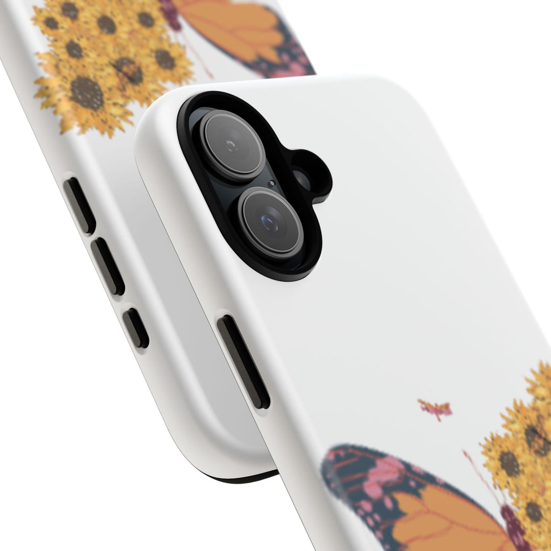 Butterfly & Sunflower Phone Case - "Secrets of Life" Design