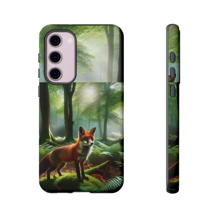 Nature-Inspired Tough Case with Fox Design