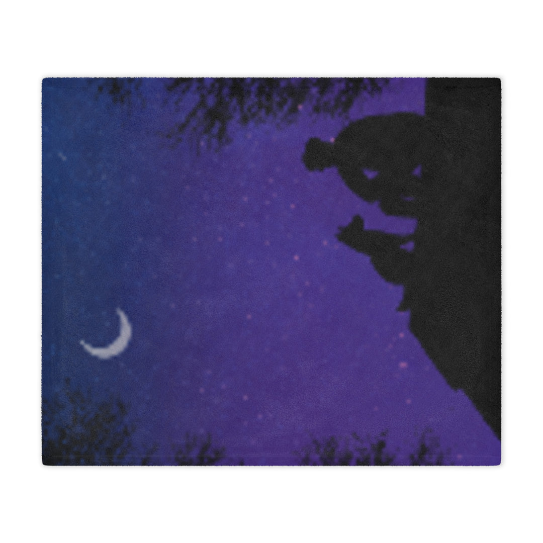 Cosmic Night Sky Minky Blanket for Cozy Moments