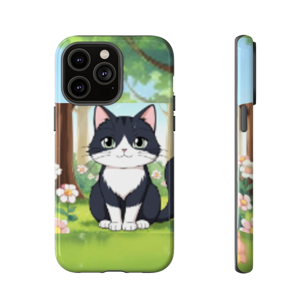 Cute Ai Cat Phone Case - Tough Cases for Animal Lovers
