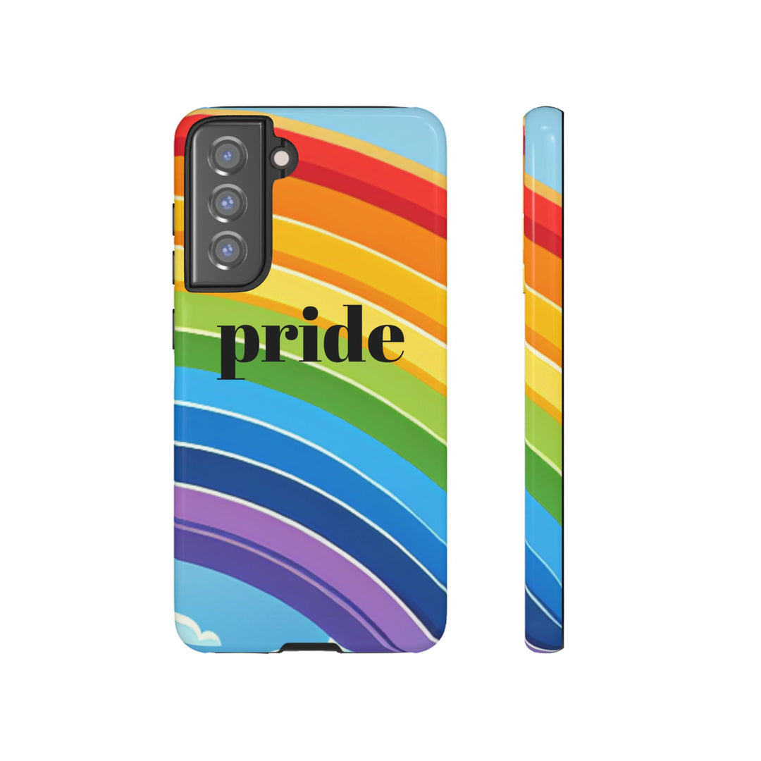 Pride Phone Case - Rainbow Gradient, LGBTQ+ Accessory, Colorful Phone Cover, Unique Gift for Pride Month, Phone Protection