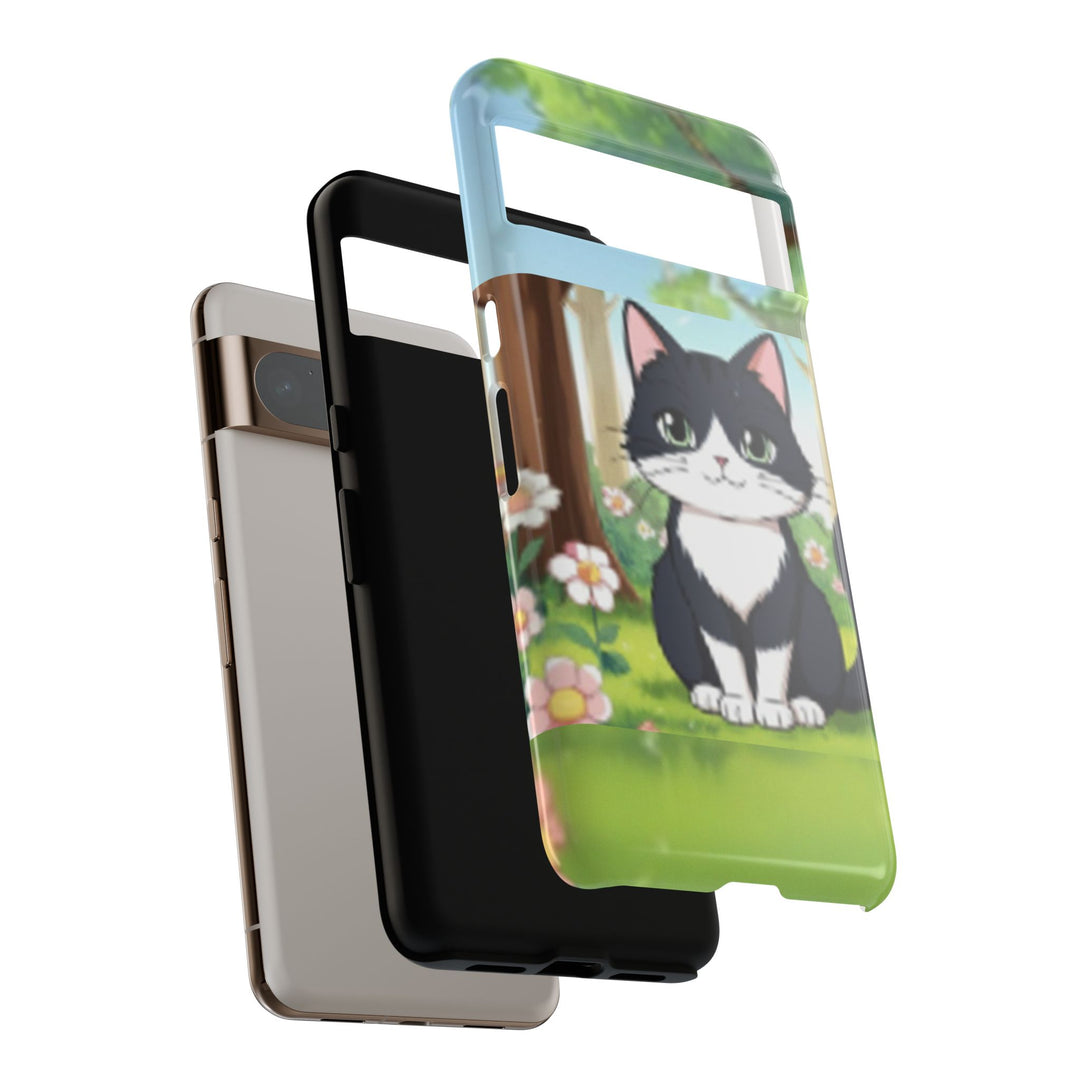 Cute Ai Cat Phone Case - Tough Cases for Animal Lovers
